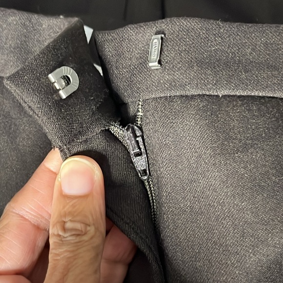 MOSCHINO Women’s Chocolate Brown Trouser Size 10 - Picture 3 of 9